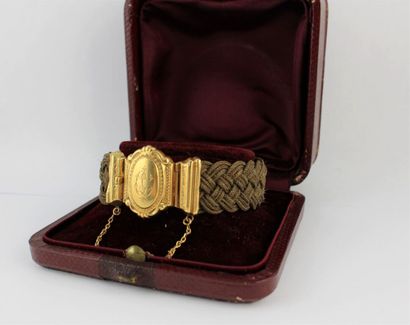 Bracelet in 18K yellow gold (750/1000) and...