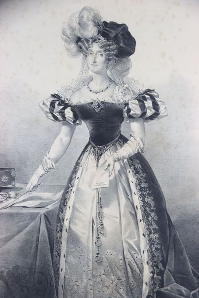 Le roi des Français et la Reine Marie-Amélie,...