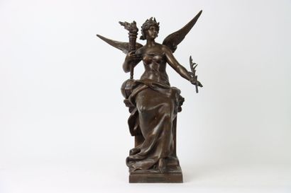 MOREAU Louis (1855-1919), Le Génie des Arts...