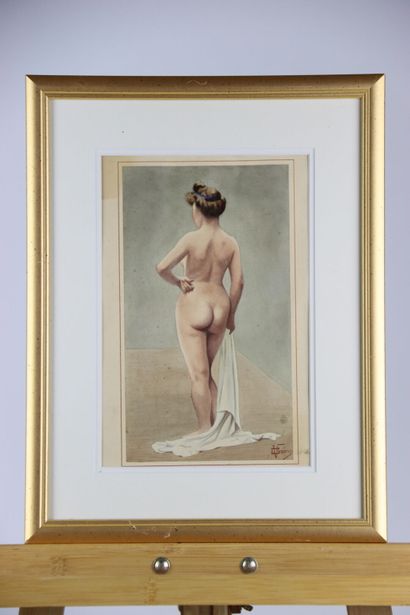 V. GUERIN (XXe siècle), Portrait de femmes...