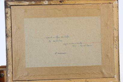 Réunion de dessins comprenant :
- Homme pensif,...