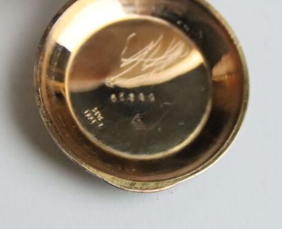 ANONYME
Montre gousset en or 18k. Boitier...