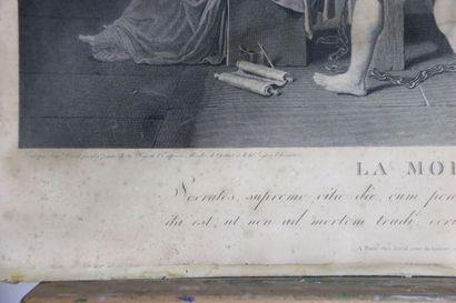 Jean MASSARD d'après la toile de Jacques-Louis...