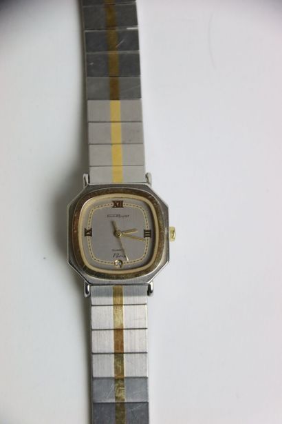 Meeting of three wristwatches including two...