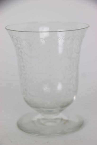 BACCARAT « Modèle Michel Ange », années 1950....