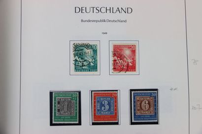 TIMBRES. Belle collection de République Fédérale...