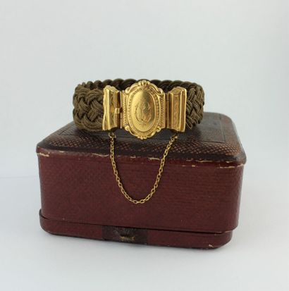 Bracelet in 18K yellow gold (750/1000) and...