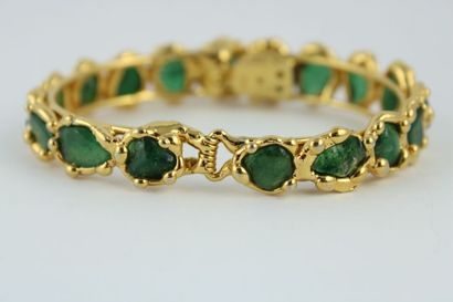 Bracelet made of vermeil (925/1000) with...