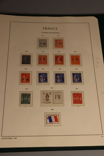 Belle et importante collection de FRANCE...