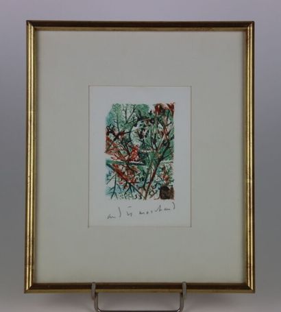 André MARCHAND (1907-1997). Lithographie...