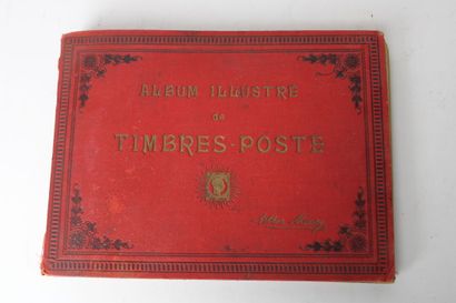 Réunion sept albums de timbres de postes...