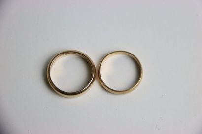 Meeting of two wedding rings and a pendant...