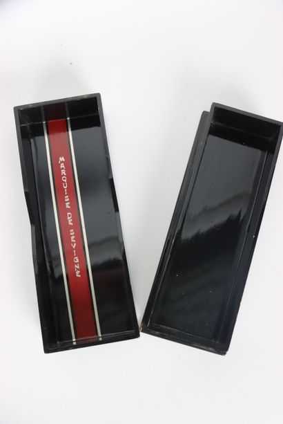 The Marquise of Sevigne. Japanese lacquer...