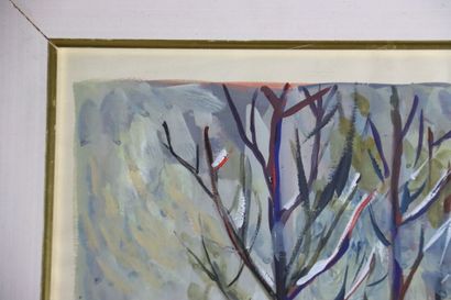 Jean DEL DEVEZ (1910-1983), Vue animée d'une...