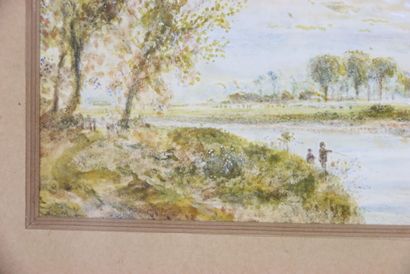 Ecole du XXe siècle, Enfants au bord de la...