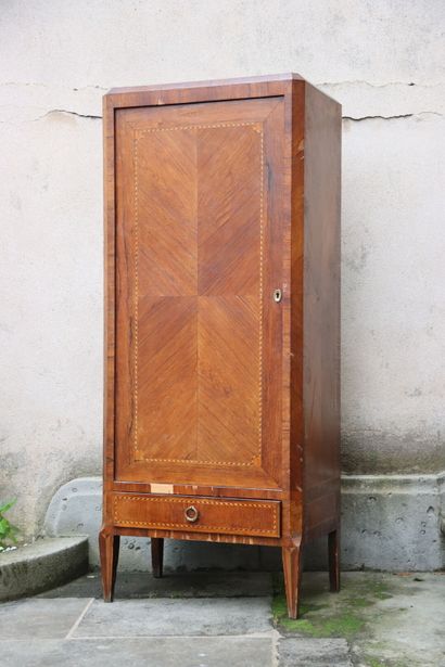 Mahogany and mahogany veneer chiffonier of...