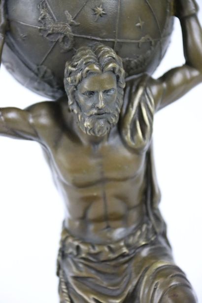 VITALEH Aldo (XXe siècle), Atlas portant...