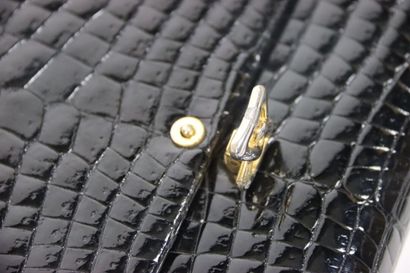 MORABITO, Sac de soirée en cuir de crocodile...
