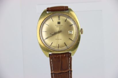 TISSOT Seastar. Cadran plaqué or, boitier...