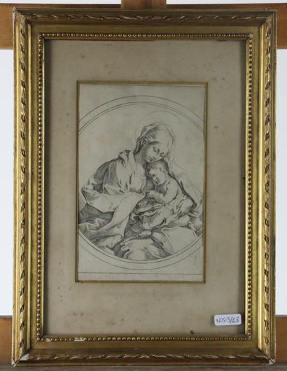 Guido RENI (1575-1642), d'après. Vierge à...