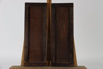 Vietnam early 20th century. Set of four decorative...