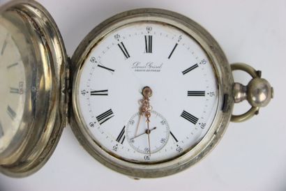 Louis Grisel pocket watch in silver 0.875....