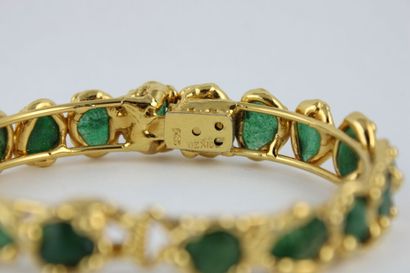 Bracelet made of vermeil (925/1000) with...