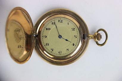 Gilded metal pocket watch CAMPO WATCH CA...
