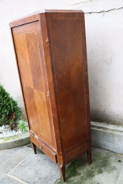 Mahogany and mahogany veneer chiffonier of...