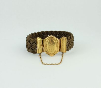 Bracelet in 18K yellow gold (750/1000) and...
