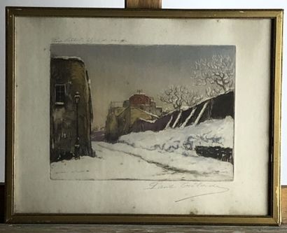 Paul TRELADE dit GEN PAUL (1895-1975), Rue...