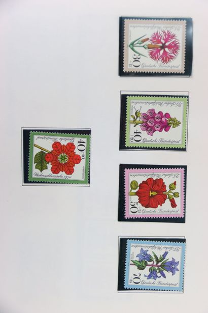 TIMBRES. Belle collection de République Fédérale...