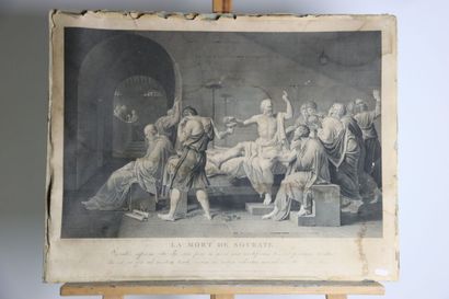 Jean MASSARD d'après la toile de Jacques-Louis...