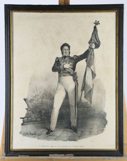 Le roi des Français et la Reine Marie-Amélie,...