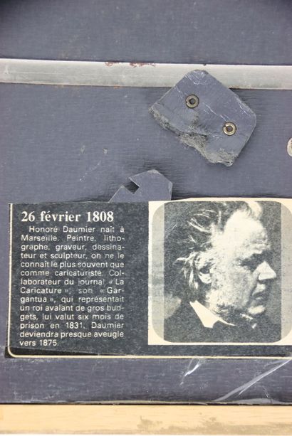 Réunion comprenant :
- Paul Haasen, portrait...