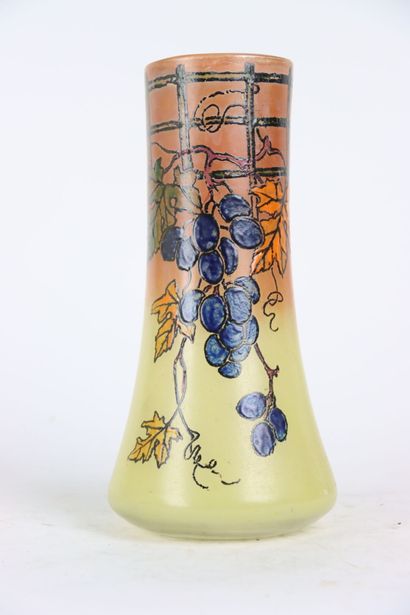 François-Théodore LEGRAS (1839-1916), Vase...