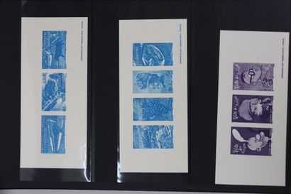 TIMBRES. Gravure des timbres-posté de France....