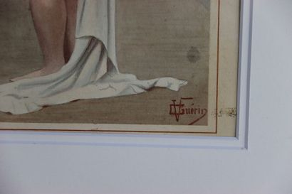 V. GUERIN (XXe siècle), Portrait de femmes...