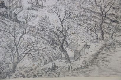 Réunion de dessins comprenant :
- Homme pensif,...