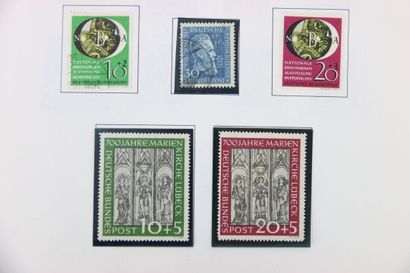 TIMBRES. Belle collection de République Fédérale...