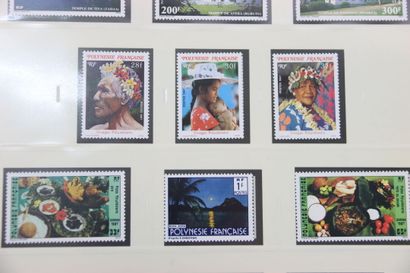 TIMBRES. Belle collection de Polynésie de...