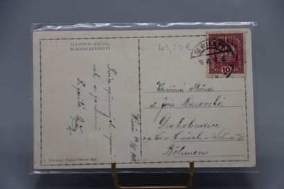 Réunion de cartes postales MUCHA Alphonse...
