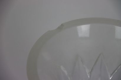 LALIQUE René, Vase feuilles
