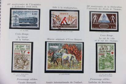 TIMBRES. Collection de France en album Yvert...