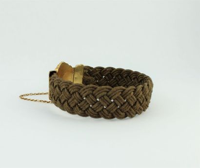 Bracelet in 18K yellow gold (750/1000) and...