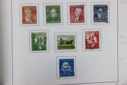 TIMBRES. Belle collection de République Fédérale...