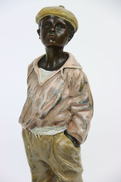 V. SZCZEBLEWSKI (1875-1901), Le garçon siffleur,...