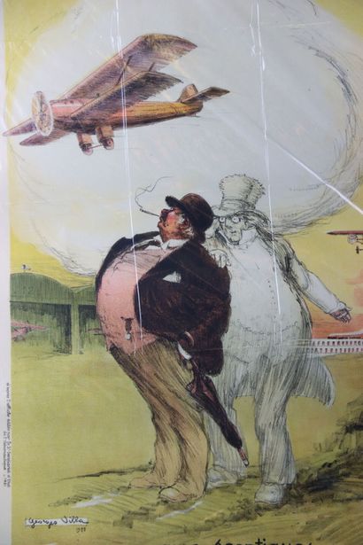 Georges Villa 1883-1965. Affiche du comité...