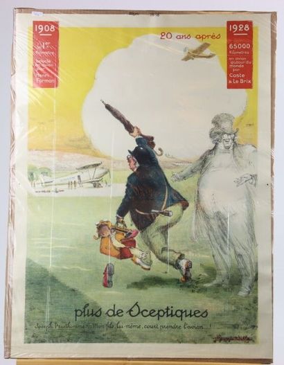 Georges Villa (1883-1965). Affiche pour la...