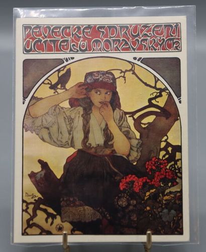 Réunion de cartes postales MUCHA Alphonse...
